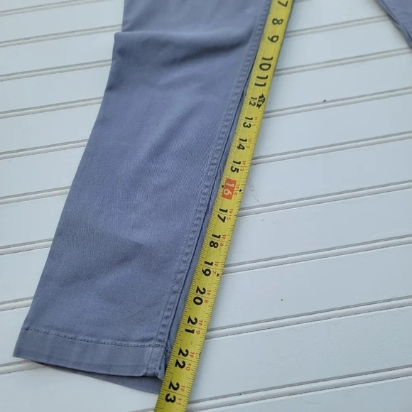 SO Low Rise Cropped Gray Pants Junior Size 3 Cotton 28x23 - Picture 7 of 8